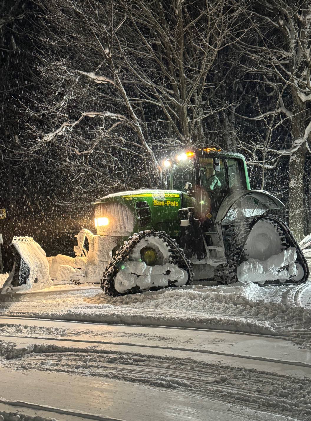 Barnes Corners SnoPals Groomer Blizzard January 2025