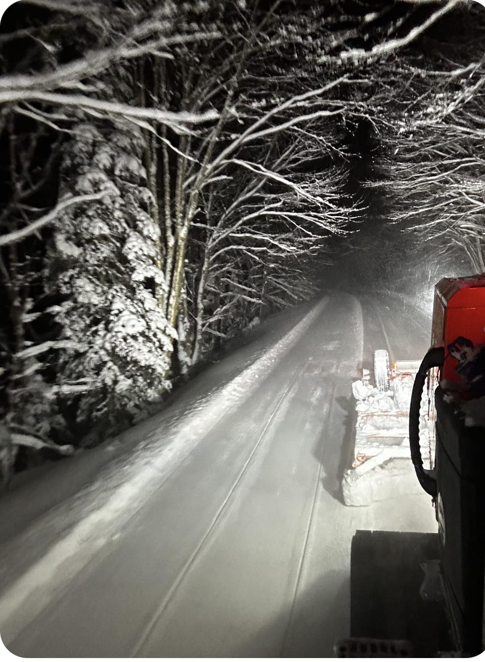 Barnes Corners SnoPals Groomer January 2024