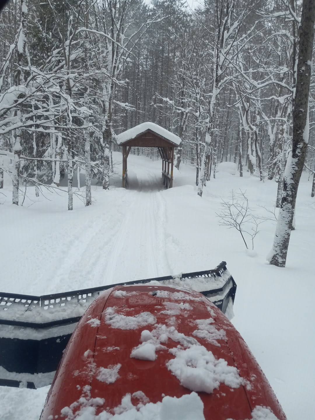 Barnes Corners Sno Pals Groomer Trails January 2026