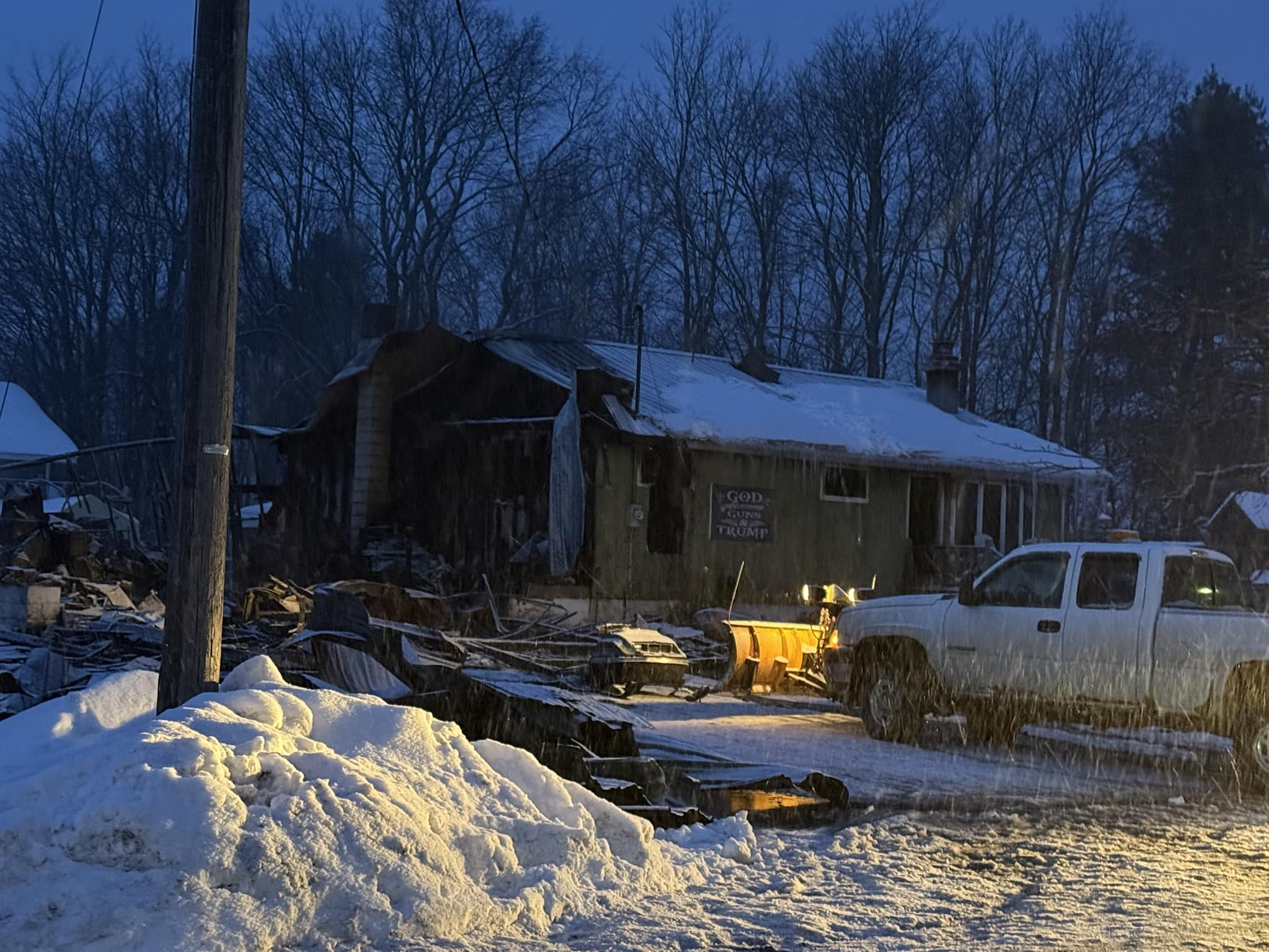 Boonville Lachausse Road Fire January 2025