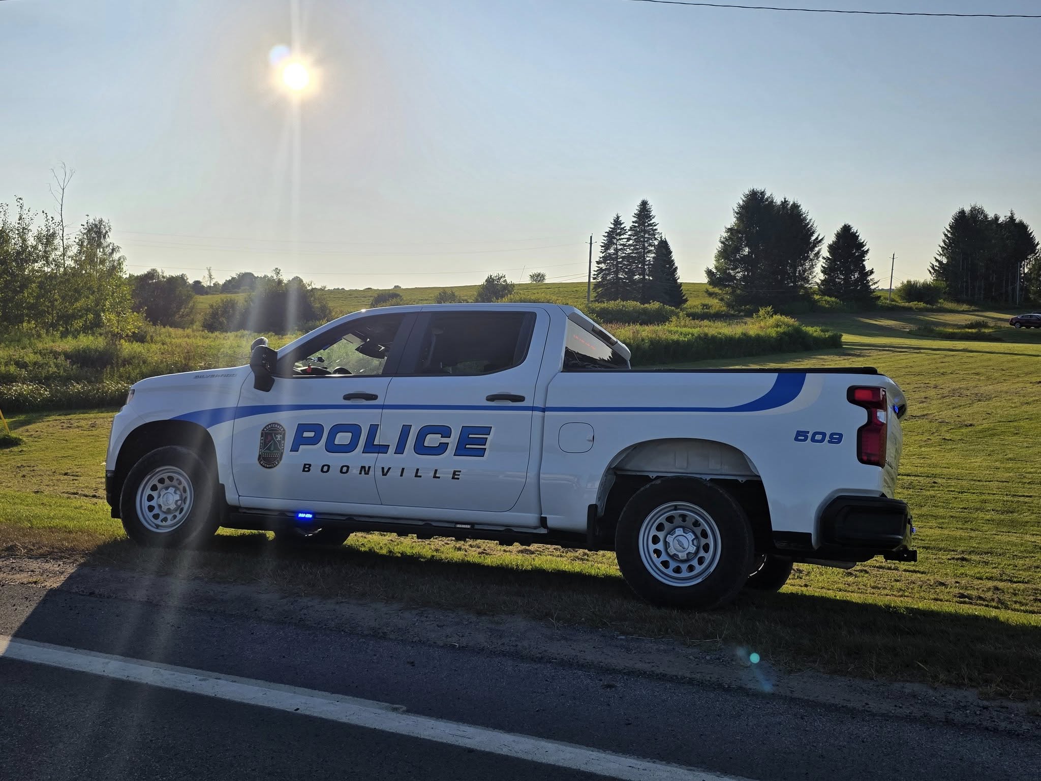 Boonville Village Police Truck