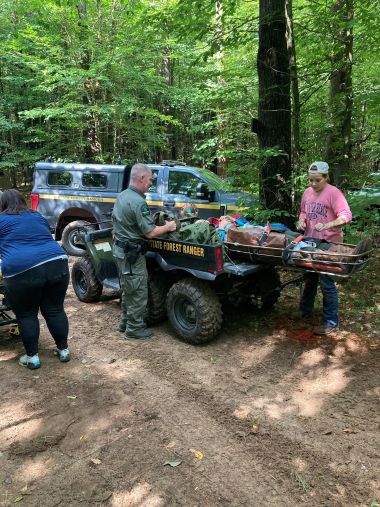 DEC Forest Rangers Watson Horse Creek Rescue Spetmeber 2022