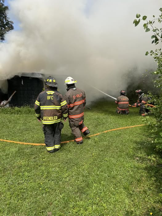 East Road Fire August 2025 Constableville FD