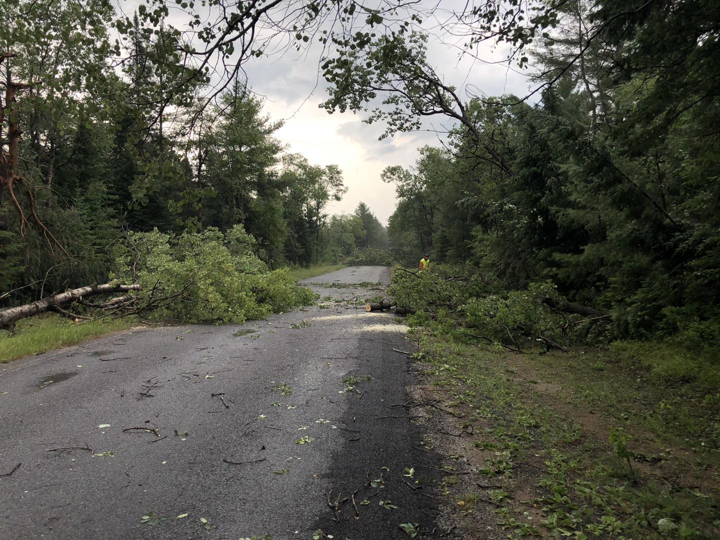 Forestport Horton Road Tornado Damage July 2024