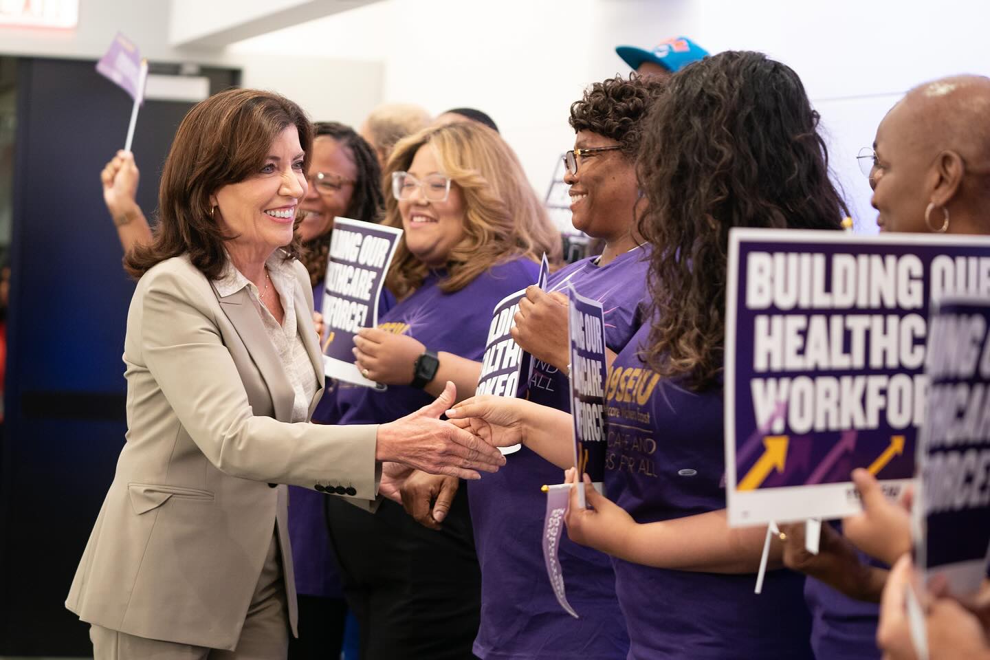 Hochul Building Healthcare Workforce August 2024