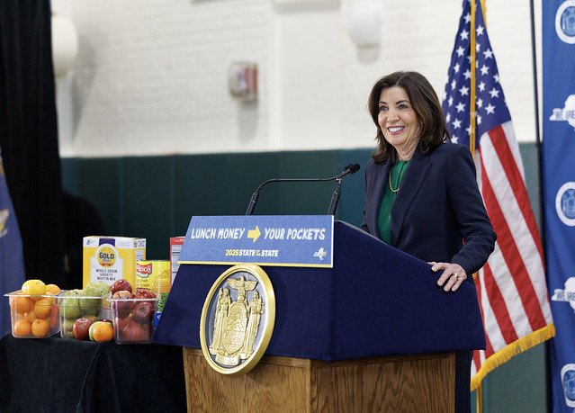 Hochul Free School Lunches 2025