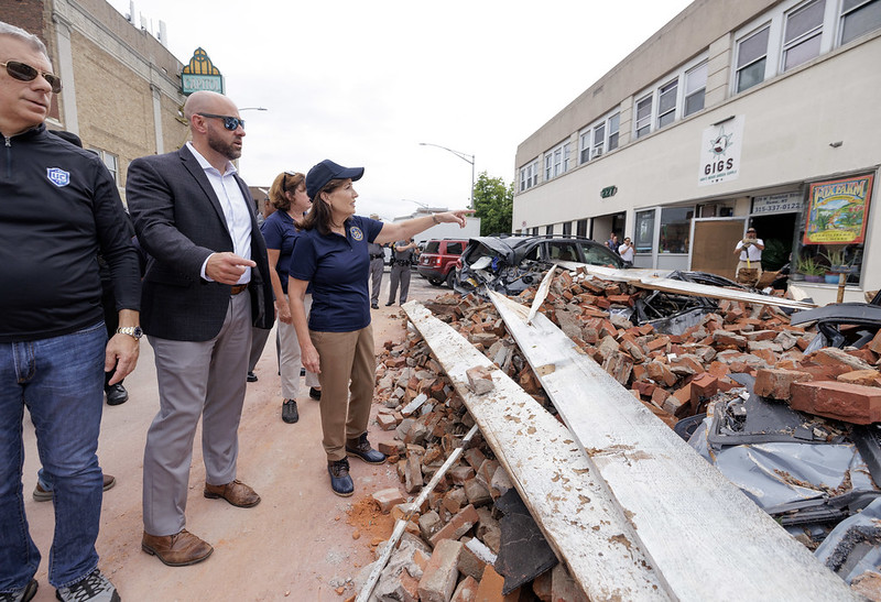 Hochul Rome Tornado Damage