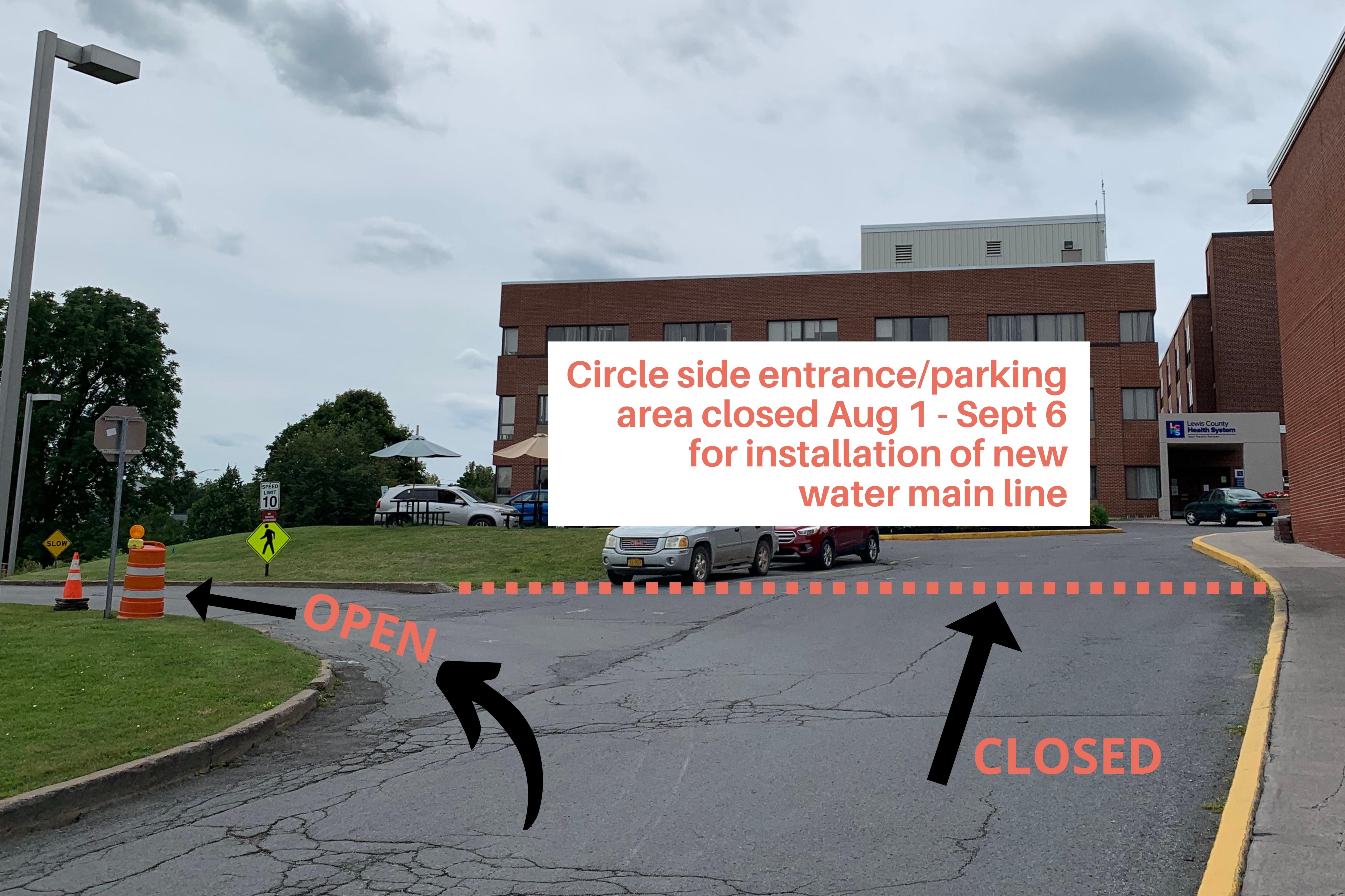 LCHS Traffic changes Aug 1 Sept 6 2022