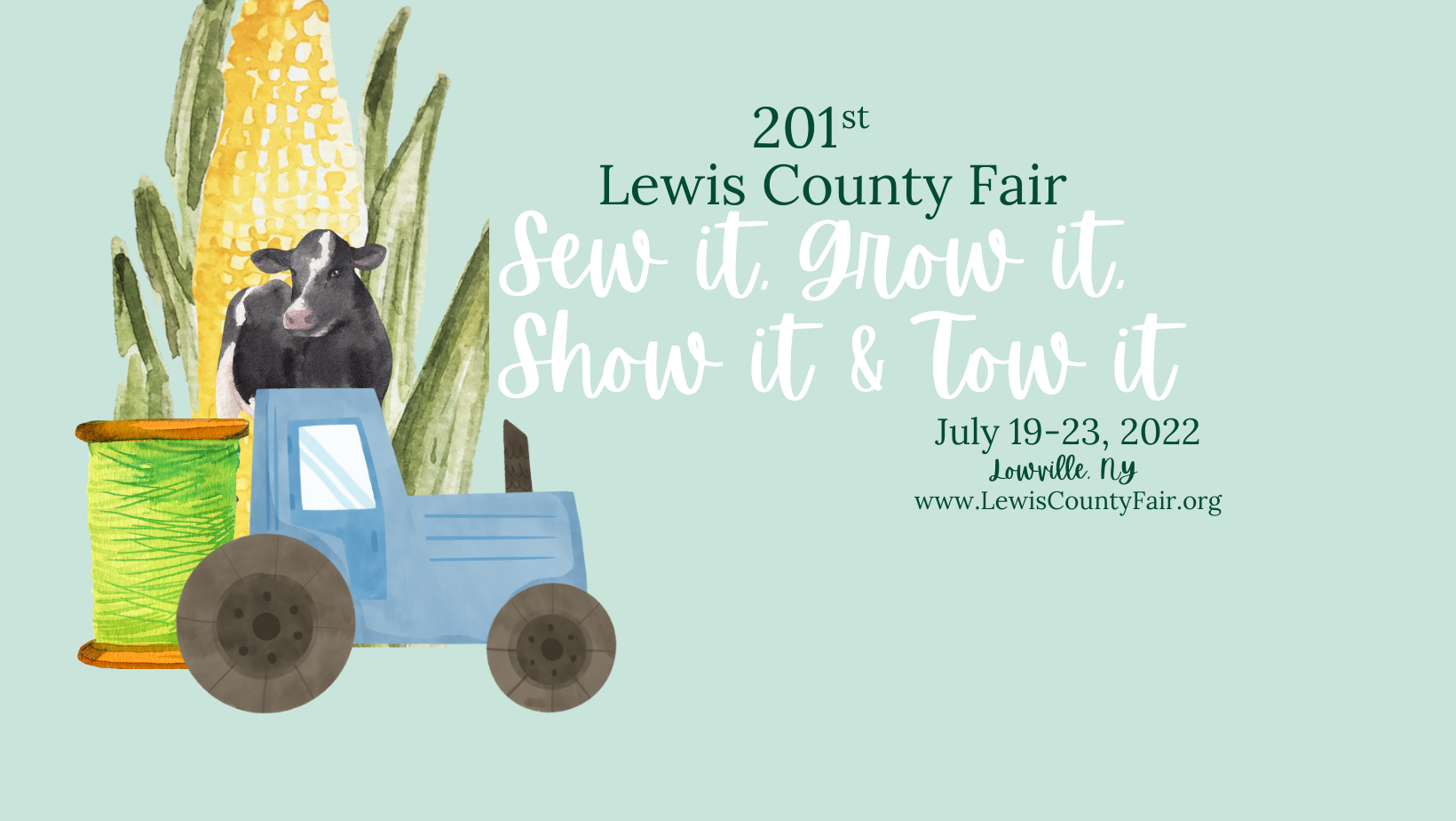 Lewis County Fair 2022 Theme