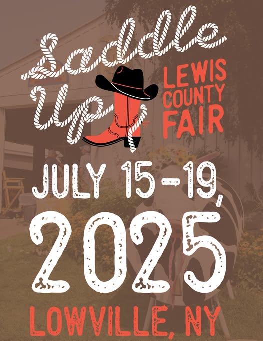 Lewis County Fair Sadle Up Theme 2025