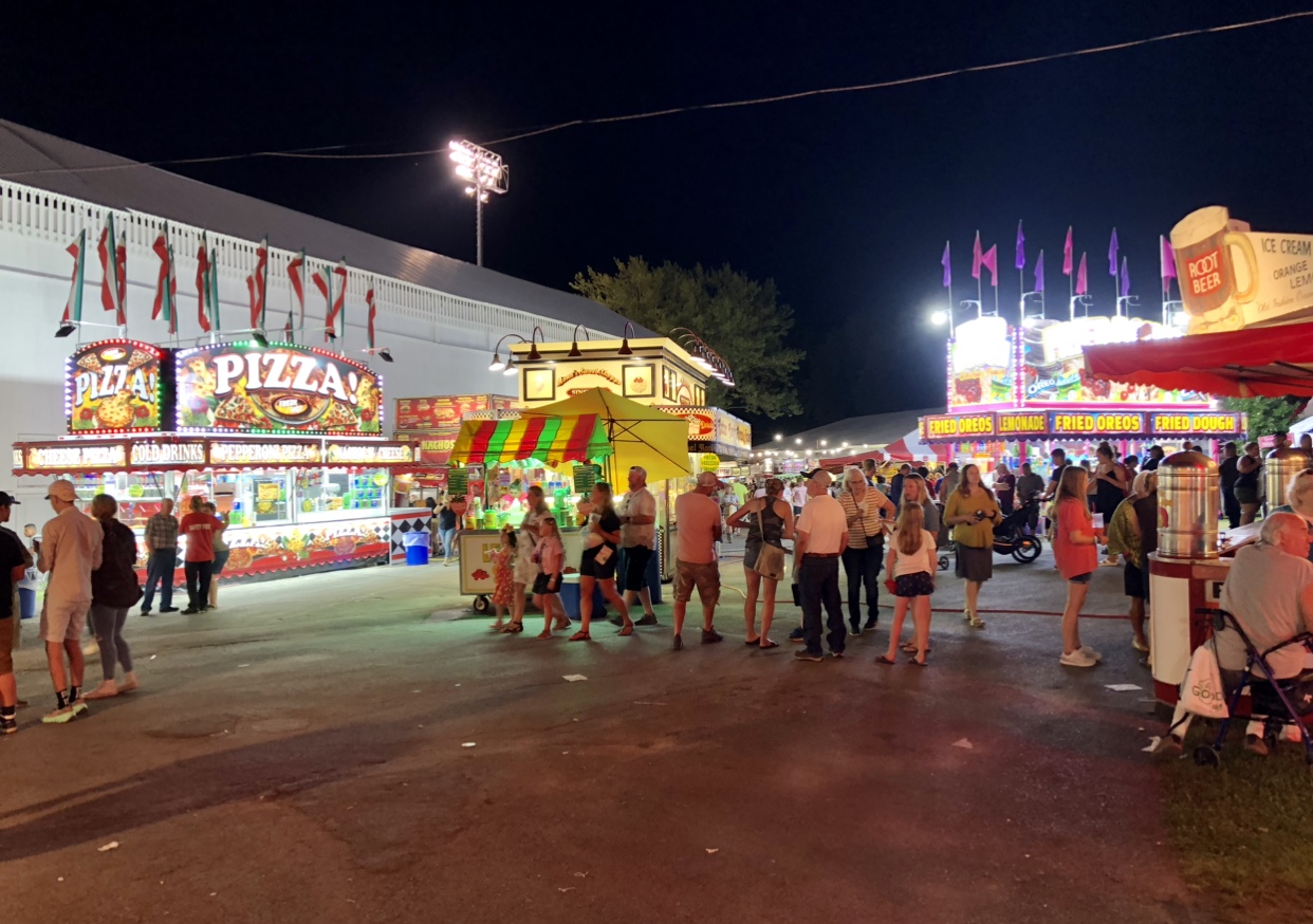 Lewis County Fair grandstand