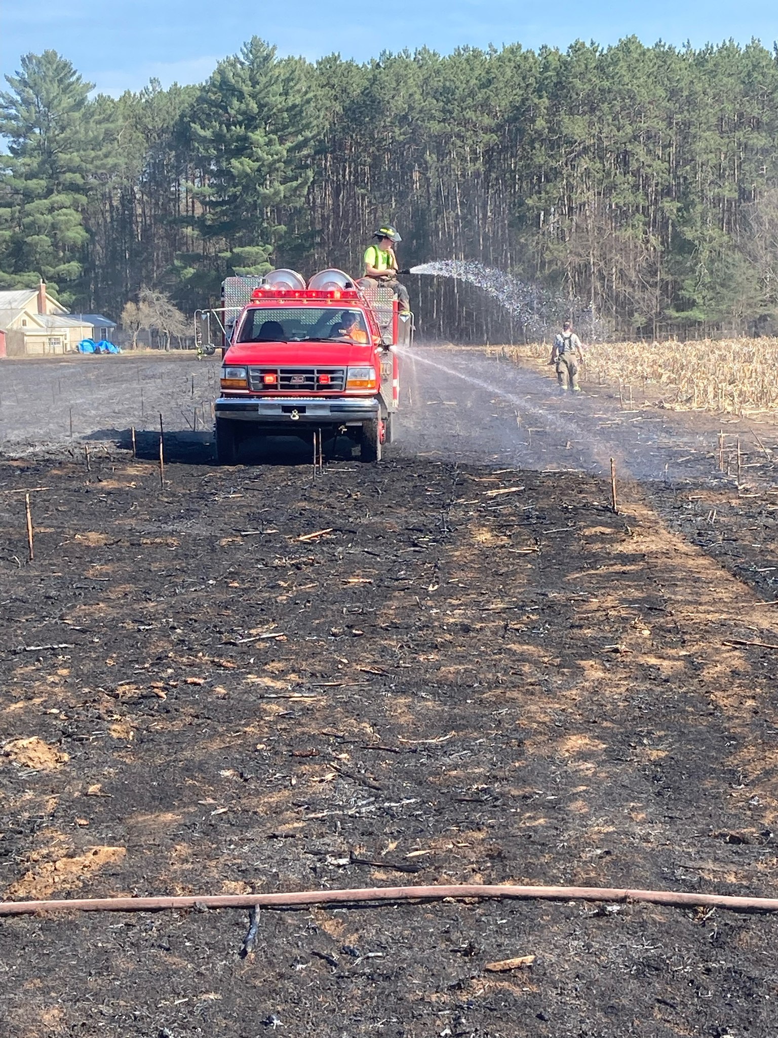 Lowville FD Grass Fire April 14 2023