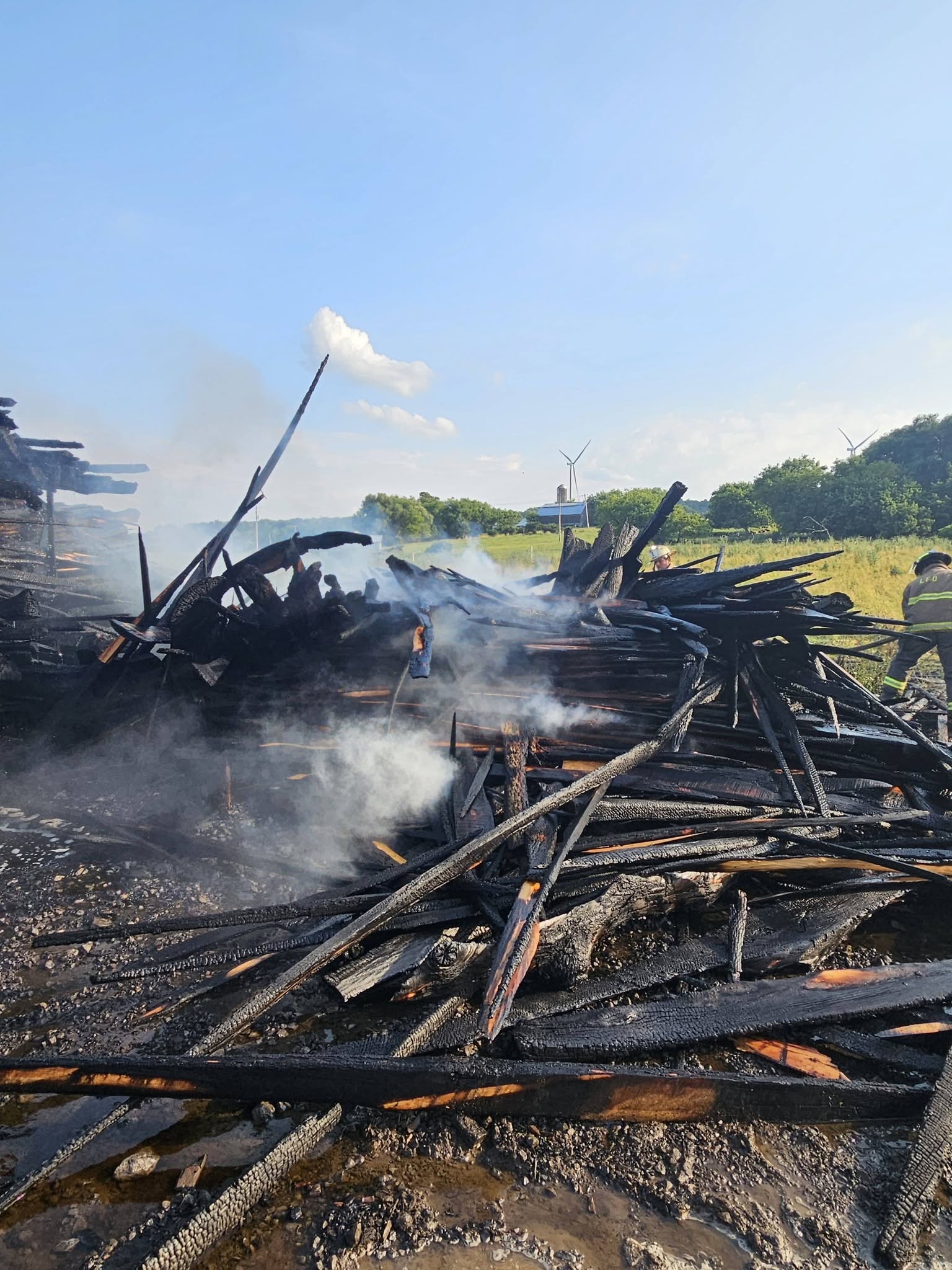 Lowville Fire Department Lumber Mill Fire July 2026