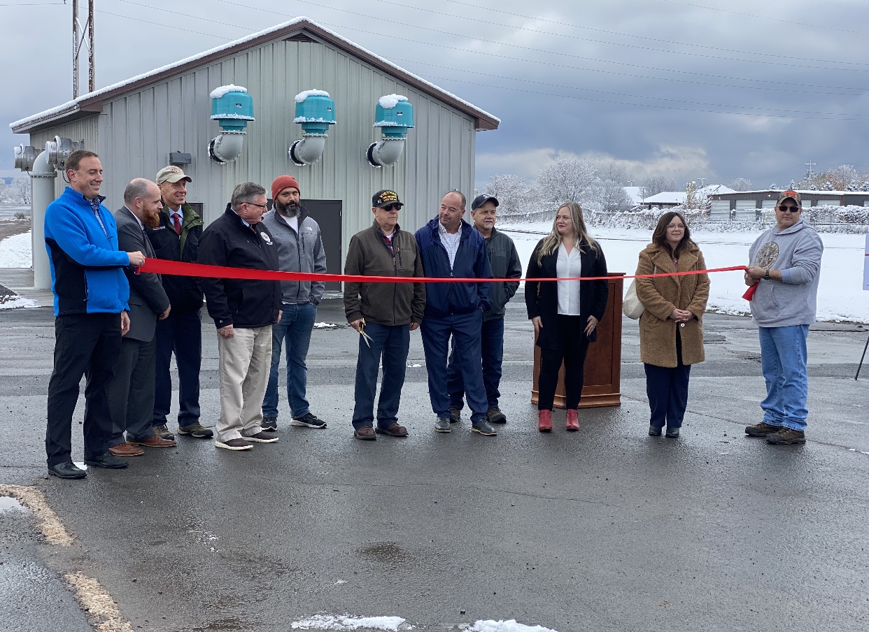 Lowville Wastewater Project Photo November 2023