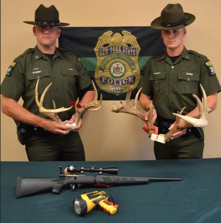 NYS DEC Jefferson County Deer Poaching Bust September 2024