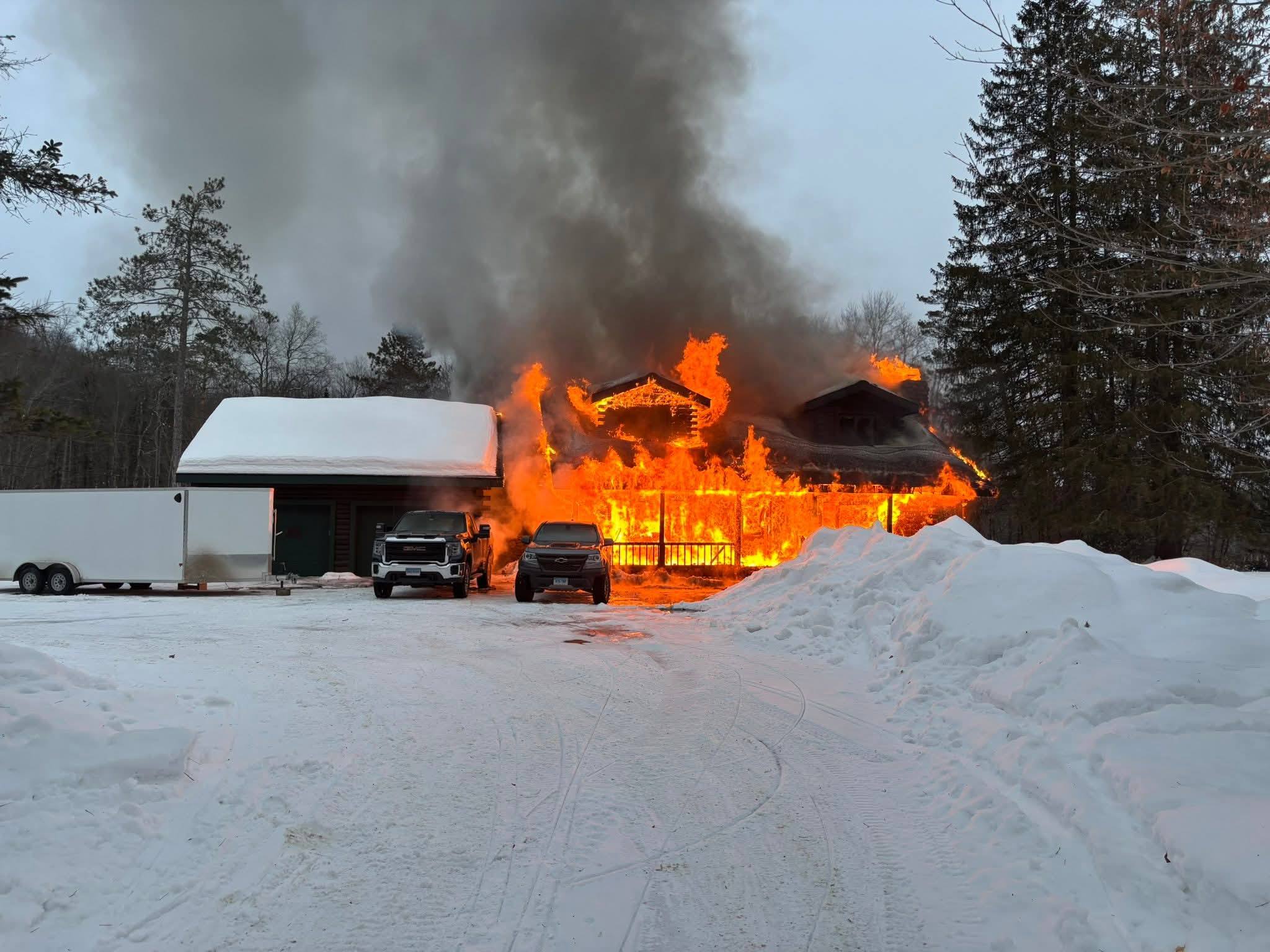 Newport FD Ohio House Blaze February 2026