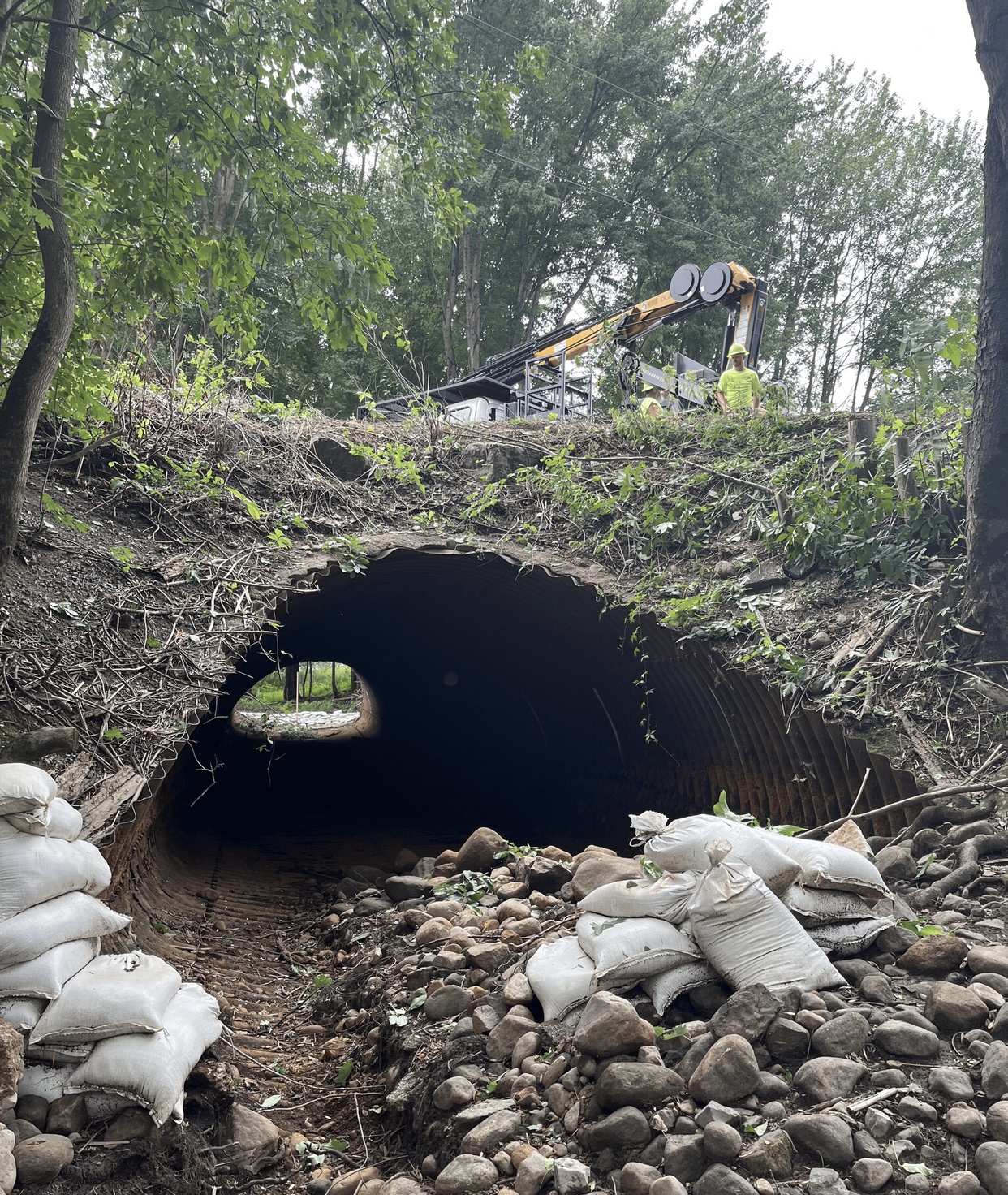 Number Four Road culvert replacement project August 2026