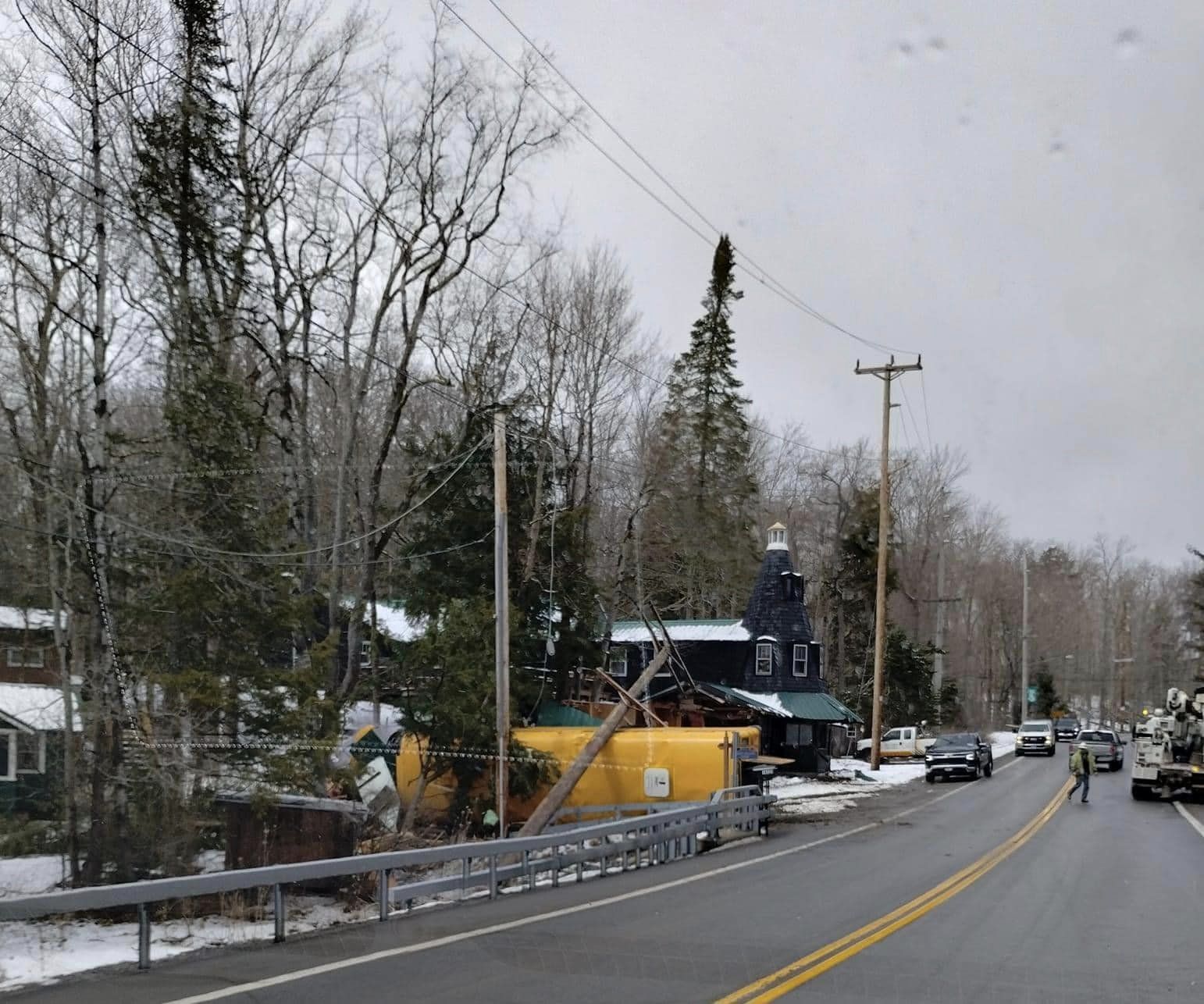 Otter Lake Bus Wreck One