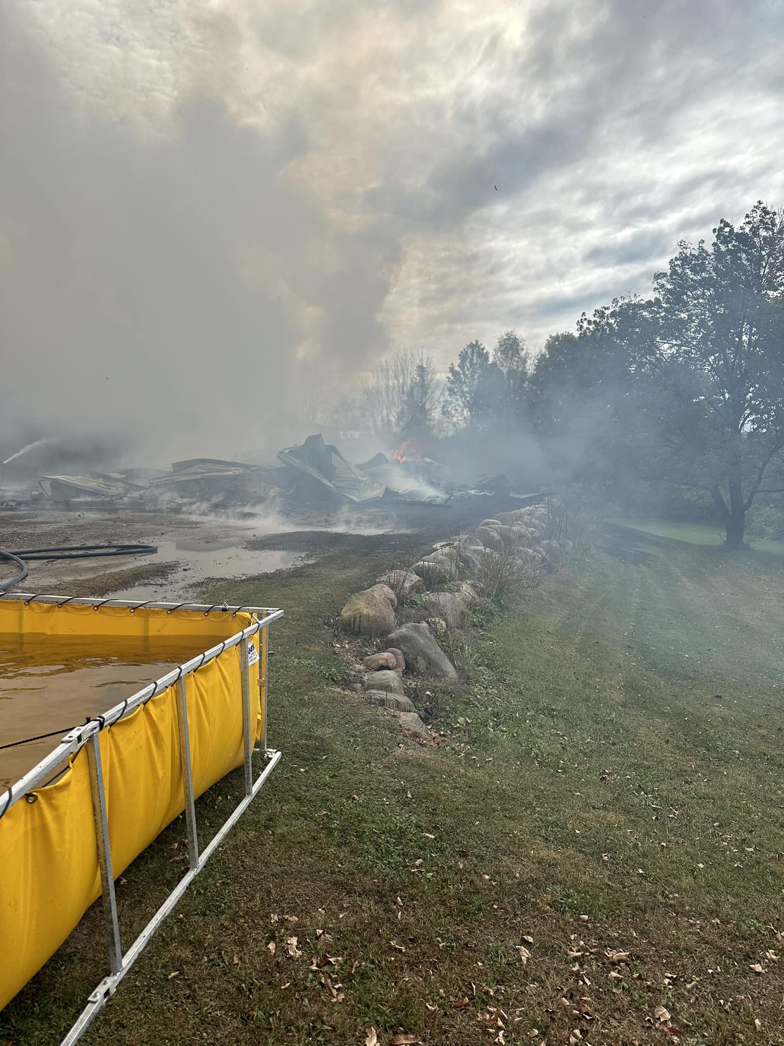 Remsen FD Steuben Garage Fire September 2024