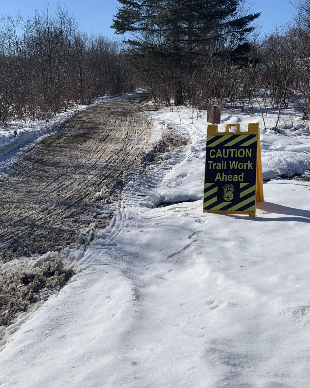 Southern Tug Hill Sno Riders Trail February 2024