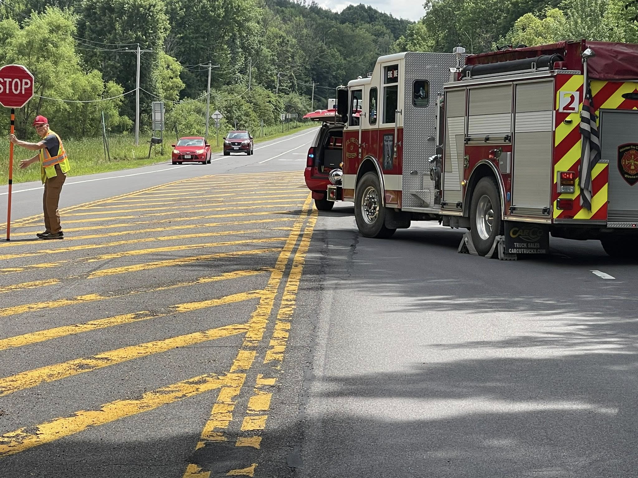 Western FD Accident July 25 2025